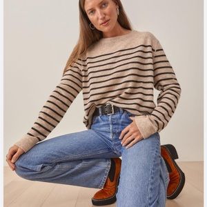 Reformation Cashmere Boyfriend Sweater
